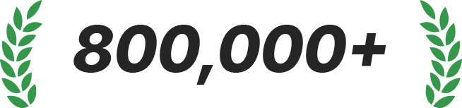 800k usuários