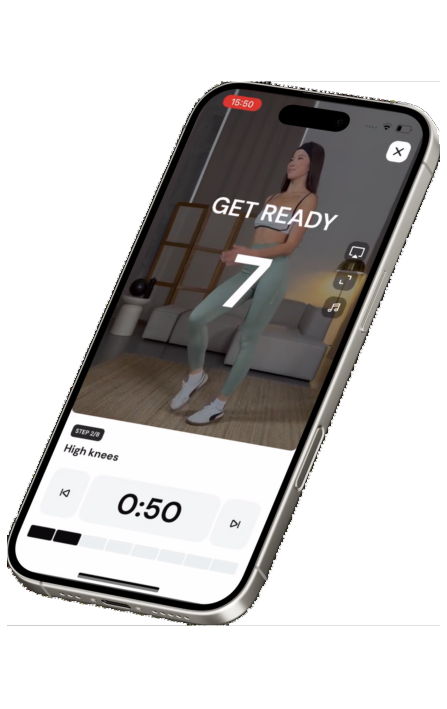 Mockup iPhone Treino
